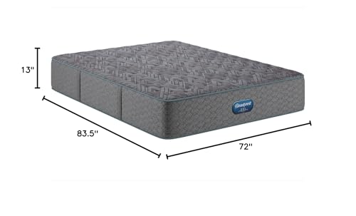 Image of Beautyrest Prime Dream Firm 13 inch Mattress - Cal King - Durable Pocketed Coil, Support, Pressure Relief, Cooling, Motion Separation; 100 Night Sleep Trial and 10 Year Warranty