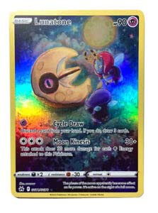 Pokemon - Lunatone GG11/GG70 - Crown Zenith - Galarian Gallery - Holo Rare  Card : Amazon.co.uk: Toys & Games