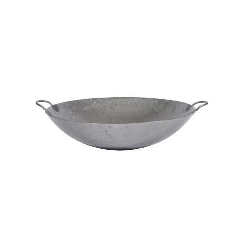 Wok Cantonés Martillado de Acero 26"