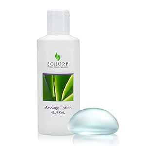 SCHUPP Massage-Lotion Neutral, 200ml – Massage-Creme für gute Gleitfähigkeit – feuchtigkeitsspendende Lotion bei trockener & rissiger Haut – Made in Germany