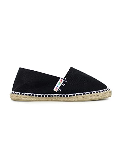 Espadrilles classiques en toile de couleur unie pour pieds sensibles