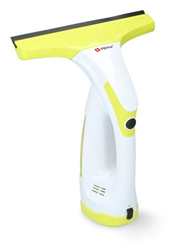 Alpina Elektrische ruitenreiniger - Met adapter en waterreservoir - Wit/Geel