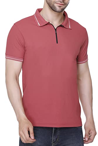 Image of Colors & Blends - Men's Activewear Zipper Polo