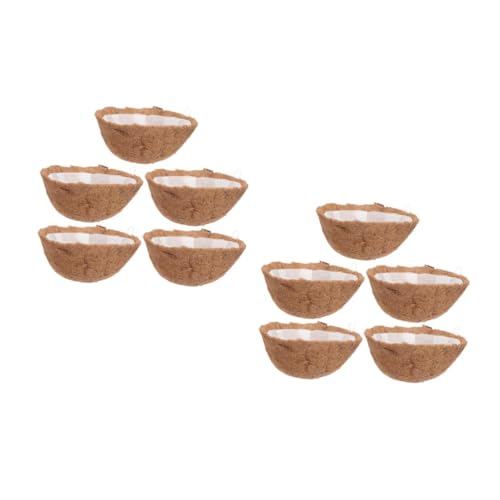 Coussin pot de noix de coco HEMOTON pour décorer vos plantes de salon