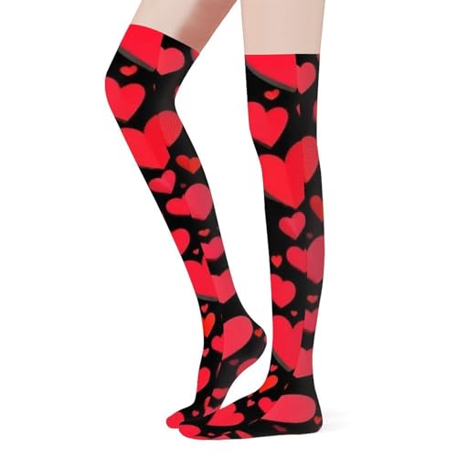 Women Girls Soft Cotton Moisture Wicking Crew Dress Socks Knee High No Show Socks