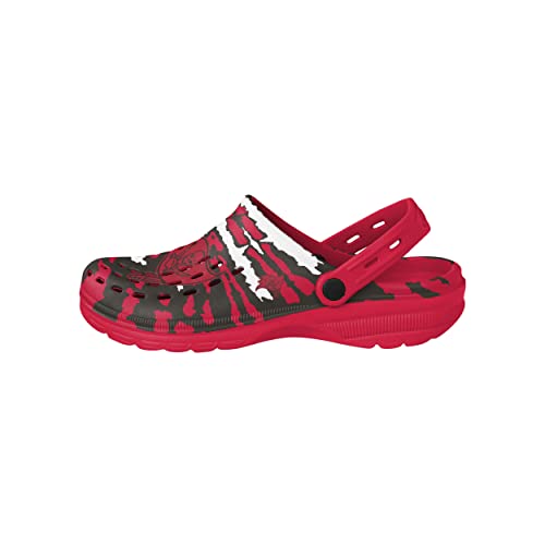 Image of FOCO Mens NFL Team Logo Tie-dye Garden Water Sandals Shoes Slipper Clogs with Strap