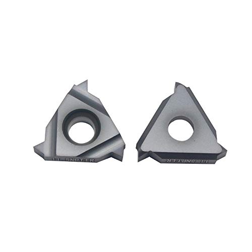 Tool Part for 16ER 14NPT LDA 20PCS Threading Blade CNC Insert Lathe Cutter Tool 16ER 14NPT for Stainless Steel