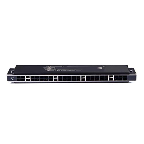 KIRANDIE 24 Trous Harmonica Professional Performance Organe Bouche à Bois Touche Musicale de C/D/E/F/G/A/B (Color : Deep… - Les Beatles, Paul McCartney, John Lennon, RIngo Starr, George Harrison KIRANDIE 24 Trous Harmonica Professional Performance Organe Bouche à Bois Touche Musicale de C/D/E/F/G/A/B (Color : Deep…