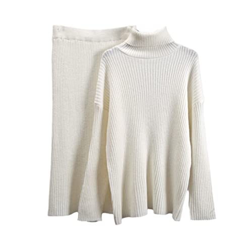 Combinaison tricot deux pièces beige pour vos journées cocooning chic