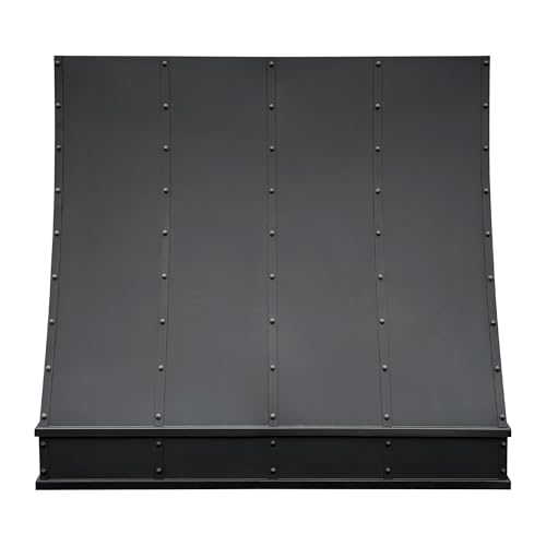 Image of SINDA Copper Range Hood, Handmade with a High CFM Vent Motor, Includes SUS 304 Liner and Baffle Filter, 54 inchW*48 inchH*21''D, Wall Mount, In Stock