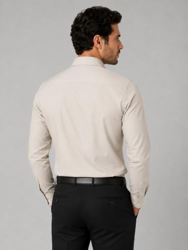 Image of Appel Touch Men's Cotton Blend Formal Shirt Full Sleeves