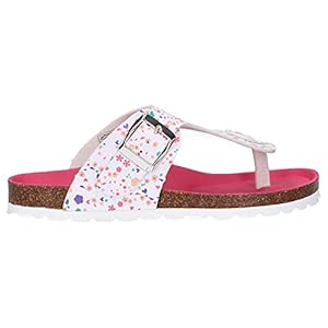 Girl Flip flops KICKERS 784464-30 SUMMERIZA 3 BLANC BLOSSOM