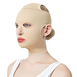 Full Face Lift Strap V Line, Reusable Facial Slimming Mask Cheek Chin Slimming Belt Strap Facial Massage Shaper Lifting Bandage for Women(XL)