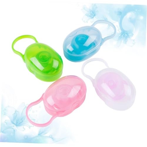 Abaodam 12 Peças Caixa De Chupeta Porta-chupeta Suporte Estojo Porta Chupeta Caso Caixa De Armazenam