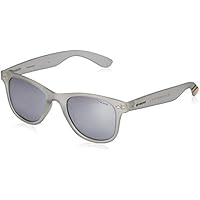 Polaroid PLD 6009/N M JB INF Gafas de Sol, Transparente (Crystal/Grey Silmir Pz), 50 Unisex Adulto