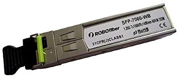 SFP miniGBIC BiDirectional Optical Module, Single Strand B 60Km, Gigabit 1.25G Rate, 1550/1490nm, LC Connector, DDM Features Included