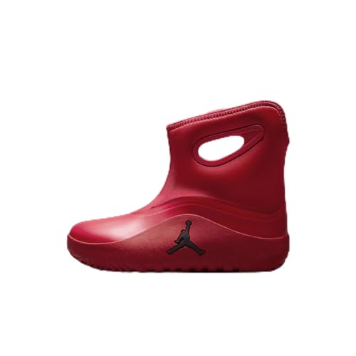 NIKE Jordan Lil Drip Little Kids' Boots (FB9918-600, Fire Red/Black) Size 13