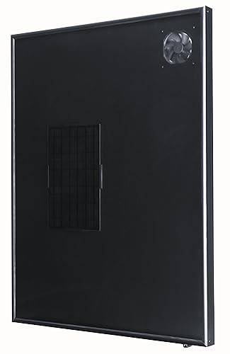 Solarlufterhitzer Heizung Klimaanlage Abluftventilator Ventilator Luftentfeuchter Belüftung Entfeuchtung OS32LCD