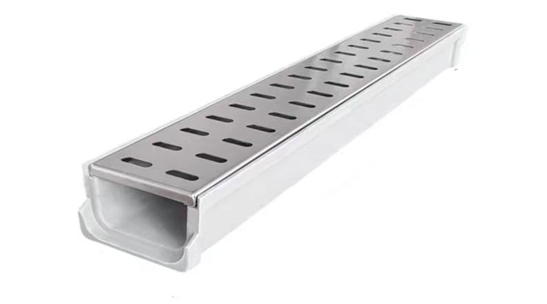 Protection de drain en acier inoxydable pour éviter l'inondation du jardin et de la ferme