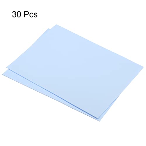 Image of uxcell EVA Foam Sheets Light Blue 12 Inch x 9 Inch 2mm Thickness for Crafts DIY Pack of 30