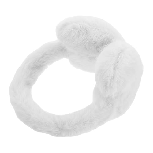 GAROZATION Valentine's Day Heart Earmuffs for Women Men Winter Ear Muffs Soft Faux Fur Ear Warmers