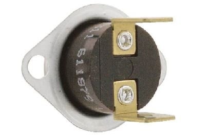 SUPCO SLS160 Thermostat Automatic Reset Rollout Switch, 160 Degree F Cut Out Temperature, 120 Degree F Cut in Temperature, 45 Degree Angle 1/4" Terminal