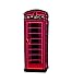 Price comparison product image Metal Enamel Pin Badge Red Telephone Box (BT Phone)