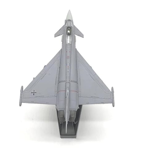 Modelo de avión EF-2000 EuroFighter2000 a escala 1/100 réplica vintage de colección CLMJHG