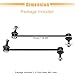 X AUTOHAUX 2pcs Front Sway Bar Links Stabilizer Link Kit for Fiat 500X 2016-2019 for Jeep Compass 2017-2022 for Jeep Renegade 2015-2021 Suspension Kit No.K750795
