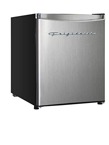 Frigidaire EFRF114-6COM Upright Freezer 1.1 cu ft Stainless Platinum Design Series, Silver on Fridge.com