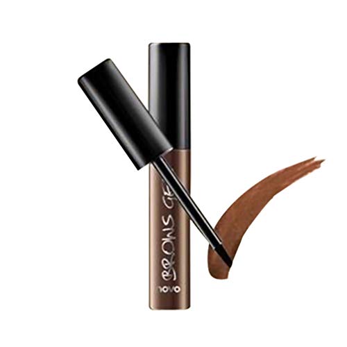 Lurrose Makeup Peel-off Eyebrow Gel Tattoo Waterproof Long Lasting Brow Tint Gel Tattoo Makeup Eyebrow Cream For Women Ladies (Coffee)
