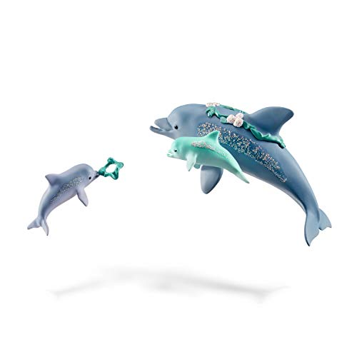 Schleich 41463 bayala Spielset - Delfin-Mama mit Babies, Spielzeug ab 5 Jahren – Bild 7