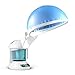 Produktbild Hair Steamer und Facial Steamer 2 in 1, Mini Table SPA Steamer-Maschine mit Kappe, heiße Nebel-Ozon-Haar-Therapie-Schönheits-Ausrüstung