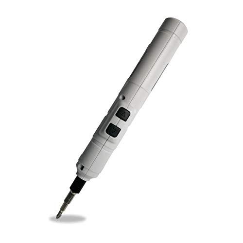 Mini Elektrisch Schraubendreher Schnurlos Leistung Schraubendreher einstellen Werkzeug mit 10 Bohren Bits und USB Ladegerät Praktisch