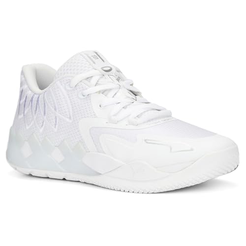 PUMA Womens Mb.01 Lo Basketball Sneakers Shoes - White - Size 13 M2