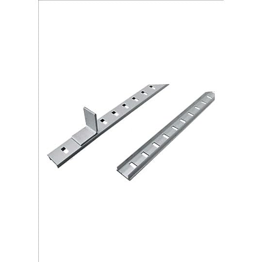 Crémaillère Aluminium Klose Besser lot de 20 pièces anodisées 1.83 mètre + 100 Taquets alu pr étagères Verre