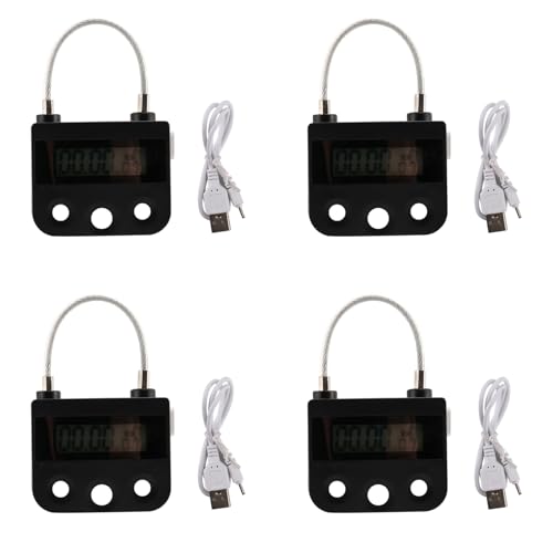 JSDNGURK 4X �^�C�����b�N �d�q�^�C�}�[���b�N �ƒ�p�����b�N �^�C�����b�N �d�q���b�N �J�E���g�_�E��