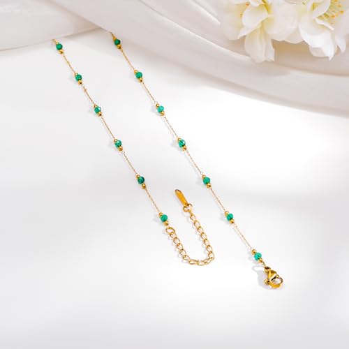 Image of Rubans Demi Fine Stainless Steel Necklace Chain Link Gift for Women & Girls