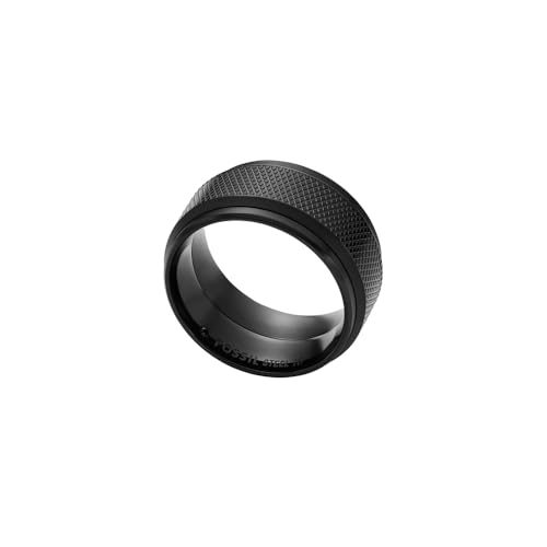 Fossil Herrenring Knox Spinner Edelstahl schwarz, JF0482400110 – Ansicht 3