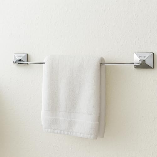 Image of EVANEX EVANEX Bathroom Towel Stand, Towel Holder 304 Grade Stainless Steel Towel Rod Towel Rack for Bathroom Towel Bar Hanger Stand Bathroom Accessories Organiser 24 Inch Chrome (Vento)