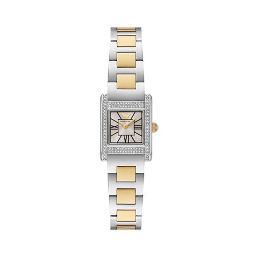 Emporio Armani Women's 26MM Two Tone Stainless Steel Watch, AR11704