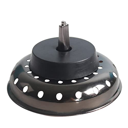 Tapón colador para fregadero de cocina cobre antiguo miniatura 3