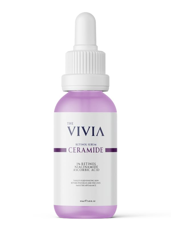 The Vivia Kırışıklık, Ince Çizgi Ve Yaşlanma Karşıtı Retinol Serum Askorbik Asit, Retinol, Seramid 30 ml