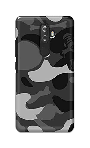 Image of Printed Hard Back Cover Case for Lenovo K8+ Plus Back Cover (Army Pattern) -1302