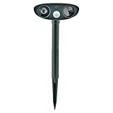 野良犬・猫退治 犬・猫よけ ねずみ撃退 超音波動物撃退器 ソーラー式 ネコよけ 鳥追い払う ソーラー充電 日本語取扱説明書付き