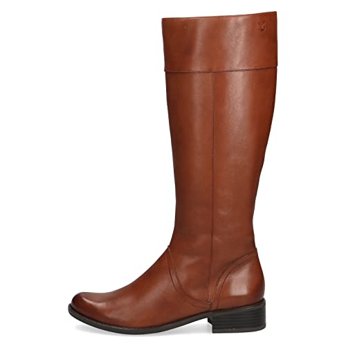 CAPRICE Damen 9-25511-41 Mode-Stiefel, Cognac Nappa, 39 EU