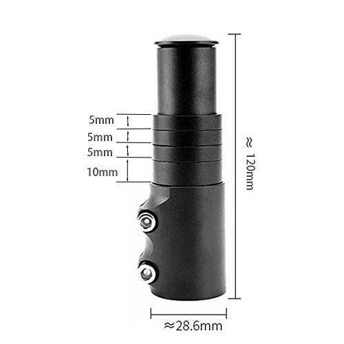 Wiroj BLUESUNSHINE Bike Handlebar Riser Bicycle Fork Stem Raiser Extender Head Up Raiser Aluminum Alloy  thumb #8