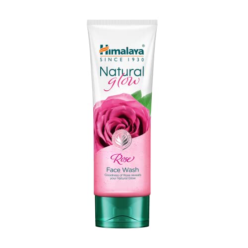 Himalaya Natural Glow Rose Face Wash, 100ML INDIA