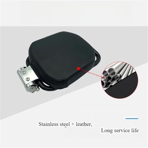 Dosserets appui-dos pour R18 2021 2022 avec coussin dossier pliable chromé