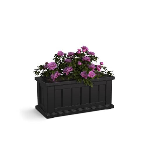 Cape Cod Bac fleurs 24x11 noir